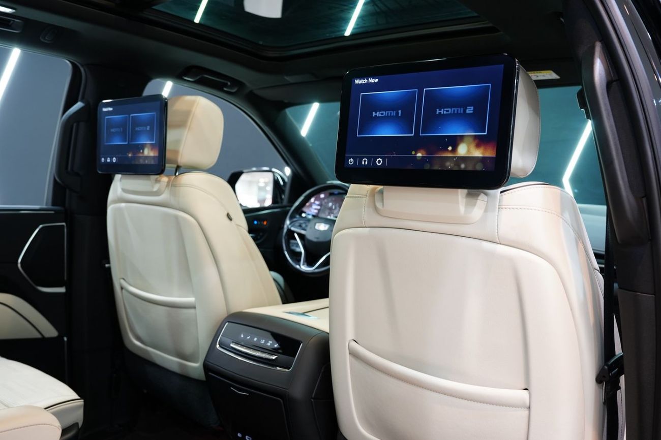 Cadillac Escalade Sport 600, Rear Entertainment, Captain Seats, Panoramic Roof, Dealer Warr + Serv!!