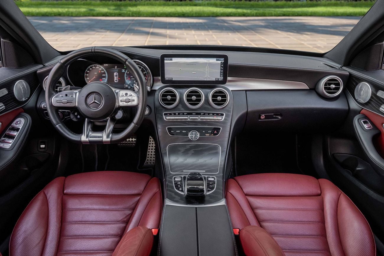 مرسيدس بنز سي 43 ايه ام جي AMG SPORT | 2,742 P.M | 0% Downpayment | Agency History!