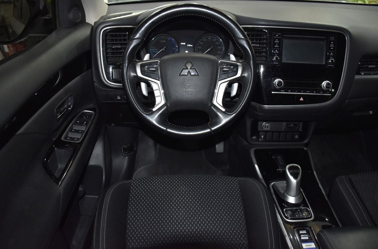 Mitsubishi Outlander GLX EXCELLENT DEAL for our Mitsubishi Outlander PHEV ( 2020 Model ) in Silver Color GCC Specs