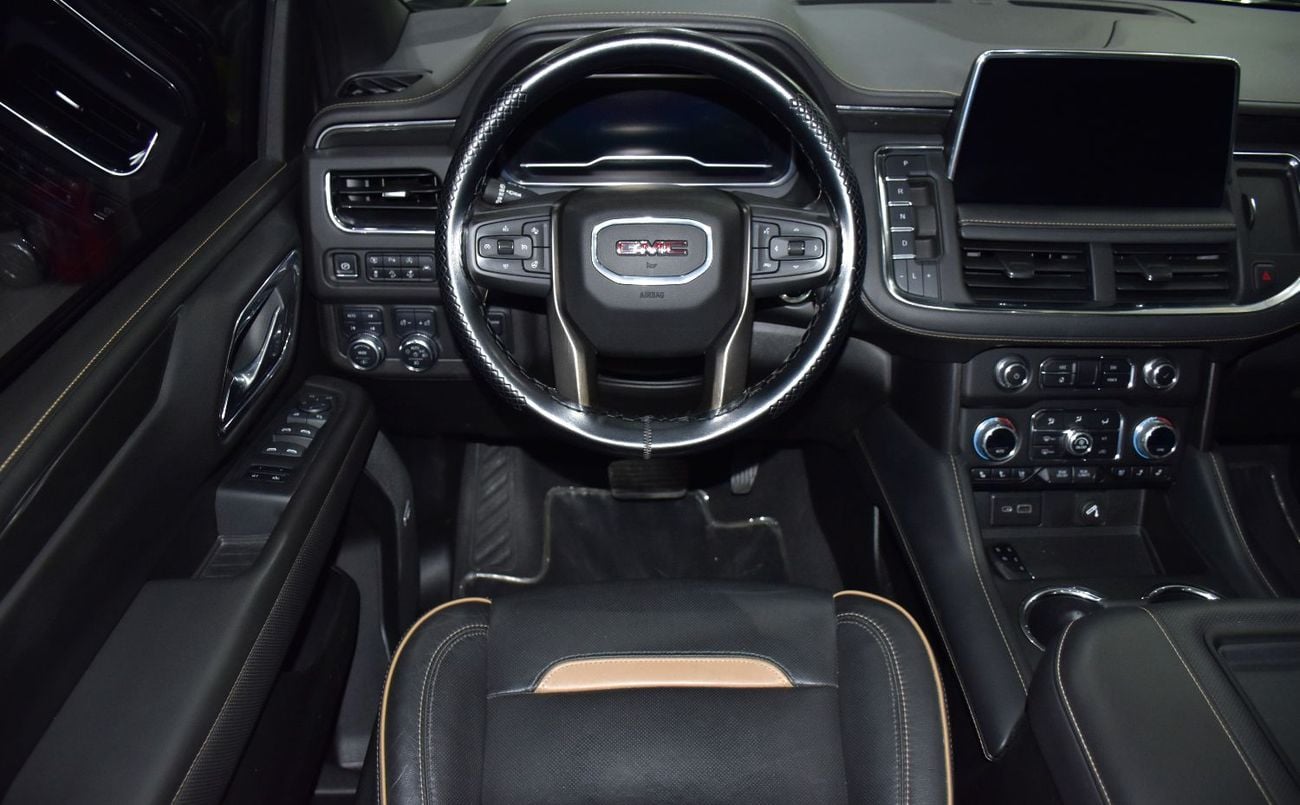 GMC Yukon AT4 EXCELLENT DEAL for our GMC Yukon AT4 ( 2023 Model ) in Black Color GCC Specs