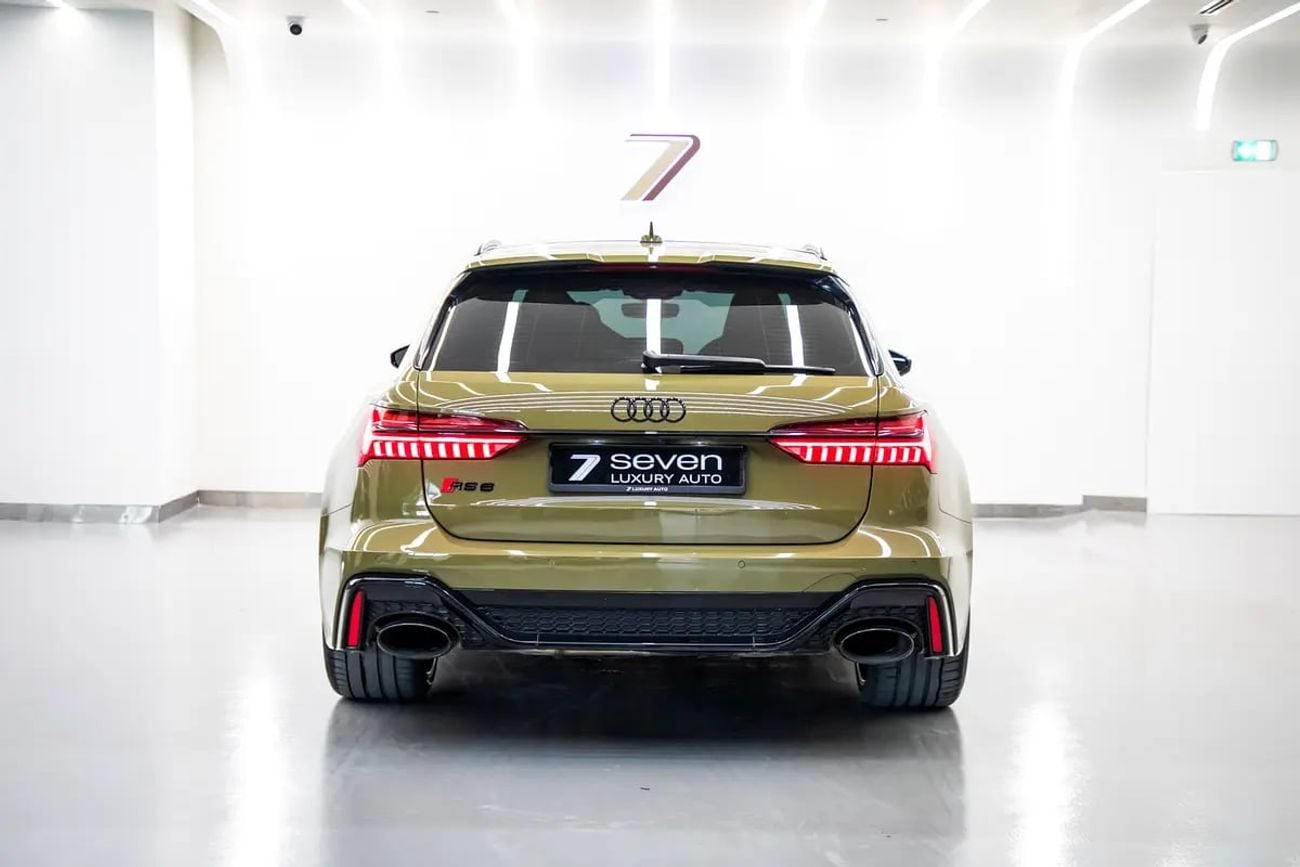 أودي RS6 Avant TFSI Quattro - European Specs - Pristine Condition