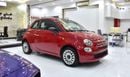 Fiat 500 DOLCEVITA EXCELLENT DEAL for our Fiat 500 Dolcevita ( 2024 Model ) in Red Color GCC Specs