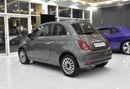 Fiat 500 DOLCEVITA EXCELLENT DEAL for our Fiat 500 Dolcevita ( 2024 Model ) in Grey Color GCC Specs
