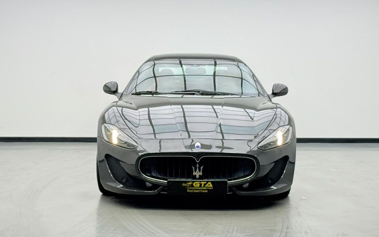 مازيراتي جران توريزمو سبورت 2013 Maserati GranTurismo Sport, Maserati Service Contract+Full Service History, GCC Specs.