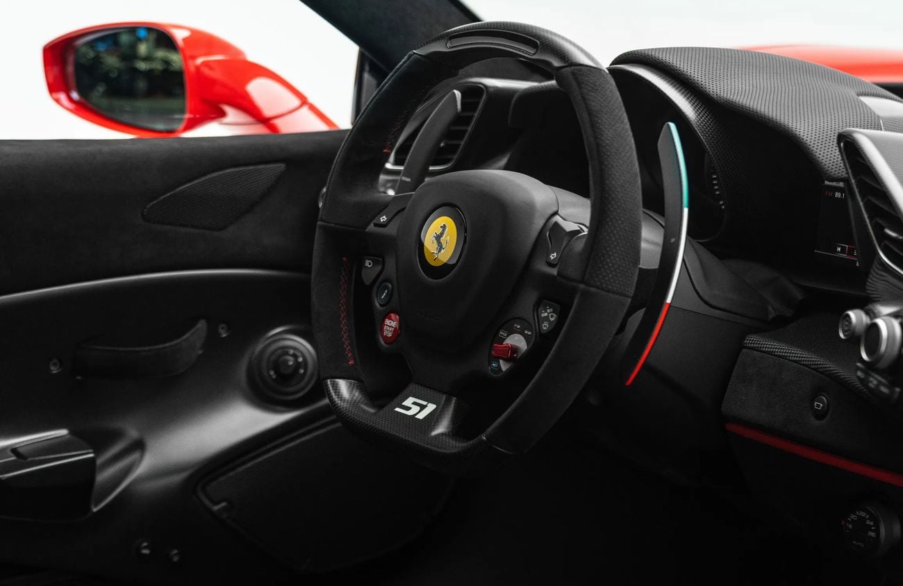 Ferrari 488 Pista High Spec 3.9L V8 Twin-Turbocharged Engine