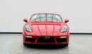 Porsche 718 Boxster 2017 Porsche 718 Boxster ,Porsche Warranty + Full Service History ,Excellent Condition, GCC
