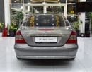مرسيدس بنز E 280 STANDARD EXCELLENT DEAL for our Mercedes Benz E280 ( 2007 Model ) in Grey Color GCC Specs