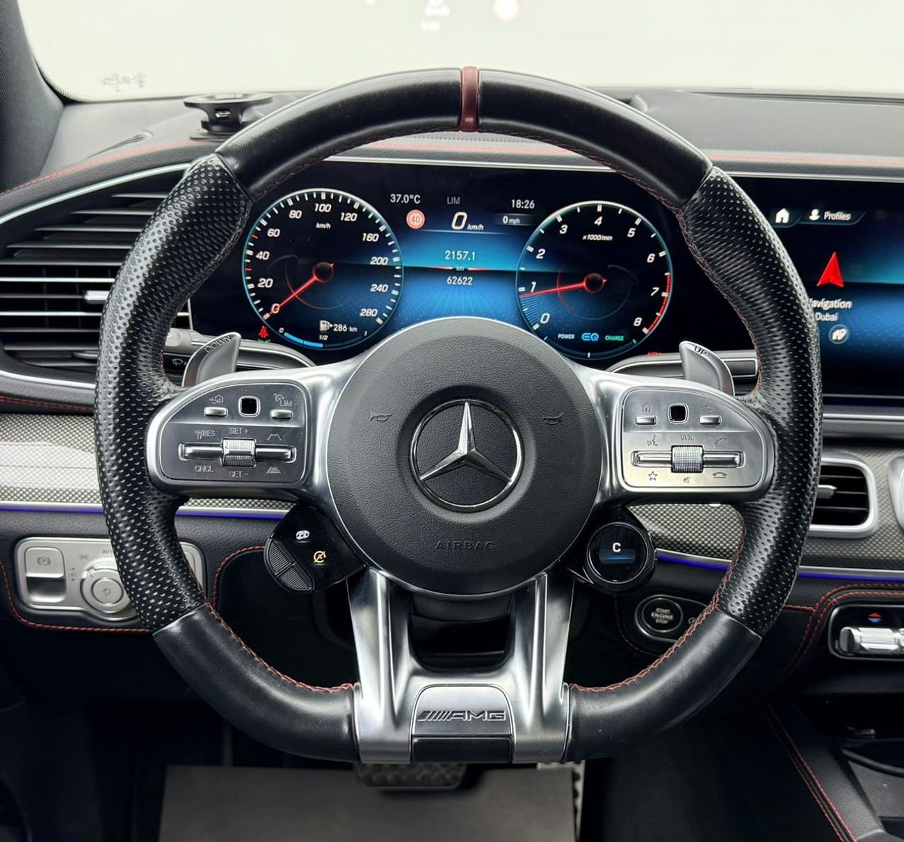 مرسيدس بنز GLE 53 AMG COUPE 4MATIC+ مرسيدس بنز GLE53 AMG كوبيه موديل 2022، ضمان مرسيدس بنز حتى 2027، سجل صيانة كامل لدى مرسيدس بنز، كامل