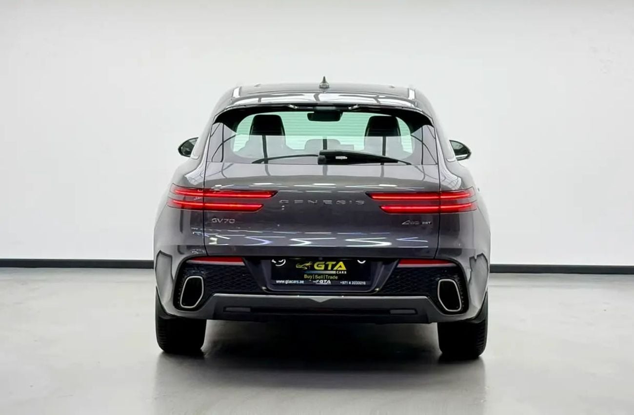 Genesis GV70 PRESTIGE Warranty, Full Service History, Fully Loaded, GCC