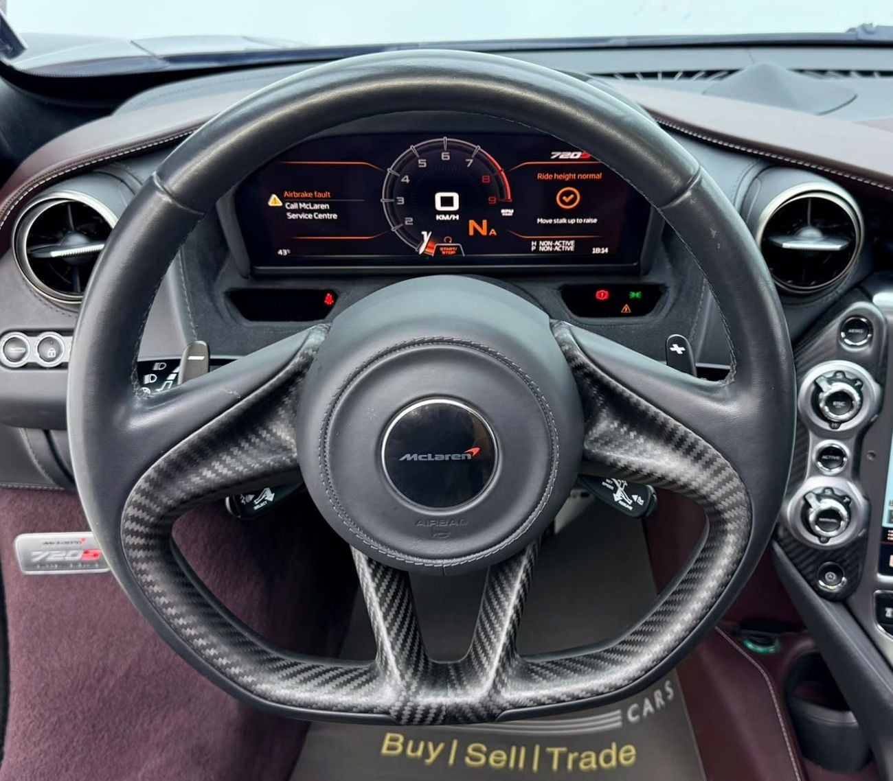 McLaren 720S PERFORMANCE 2019 McLaren 720S Performance, 1 Year Unlimited Kilometer Warranty, Japanese Specs.