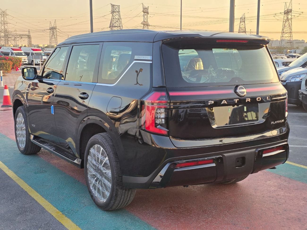 Nissan Patrol LE PLATINUM CITY Nissan Patrol LE Platinum363 3.5l twin turbo A/T 4WD SUV GCC Black Color 2026 Model