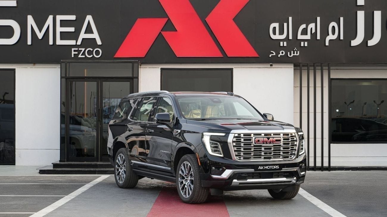 GMC Yukon DENALI 6.2 V8 (AWD) 6.2 V8 Black 2026 MY Export Price