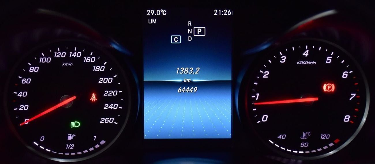 Mercedes Benz C200 . EXCELLENT DEAL for our Mercedes Benz C200 ( 2019 Model ) in White Color GCC Specs