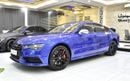 أودي S7 TOP EXCELLENT DEAL for our Audi S7 ( 2016 Model ) in Blue Color GCC Specs