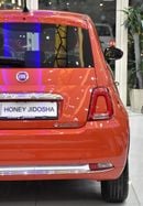 Fiat 500 DOLCEVITA EXCELLENT DEAL for our Fiat 500 Dolcevita ( 2024 Model ) in Orange Color GCC Specs