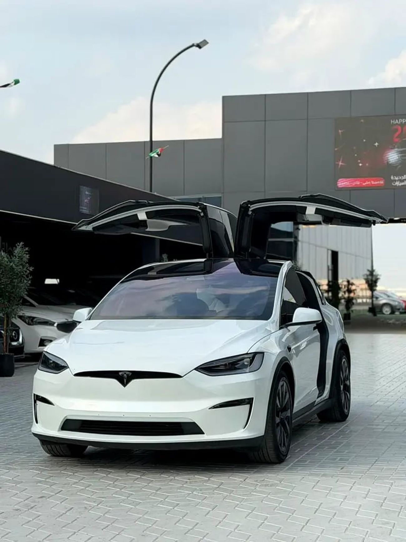 تسلا موديل اكس PLAID Long Range | Dual Motor AWD | 670 HP | 29600 KM | White | تسلا موديل X