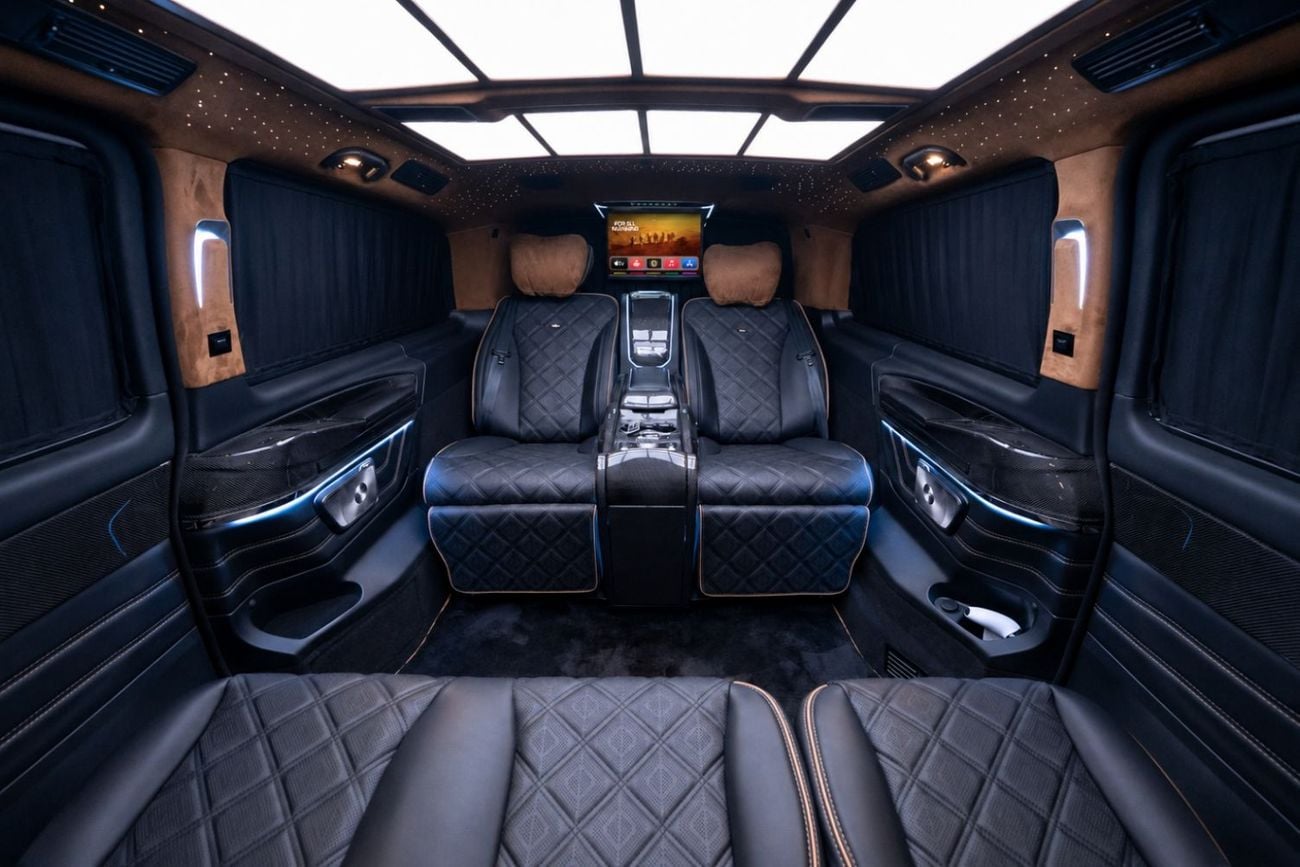Mercedes Benz V300 VLINE VIP EDITION NEW ARRIVAL 2026 MODEL VIP MERCEDES GCC V300 with ADDITIONAL REAR AC - 2 Years Warranty by VLINE