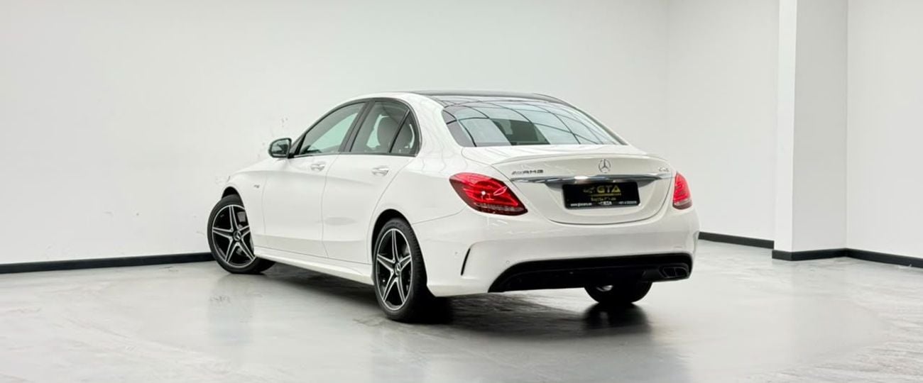 مرسيدس بنز سي 43 ايه ام جي STANDARD مرسيدس C43 AMG 4Matic موديل 2018، سجل صيانة كامل، كاملة المواصفات، بحالة ممتازة، خليجية