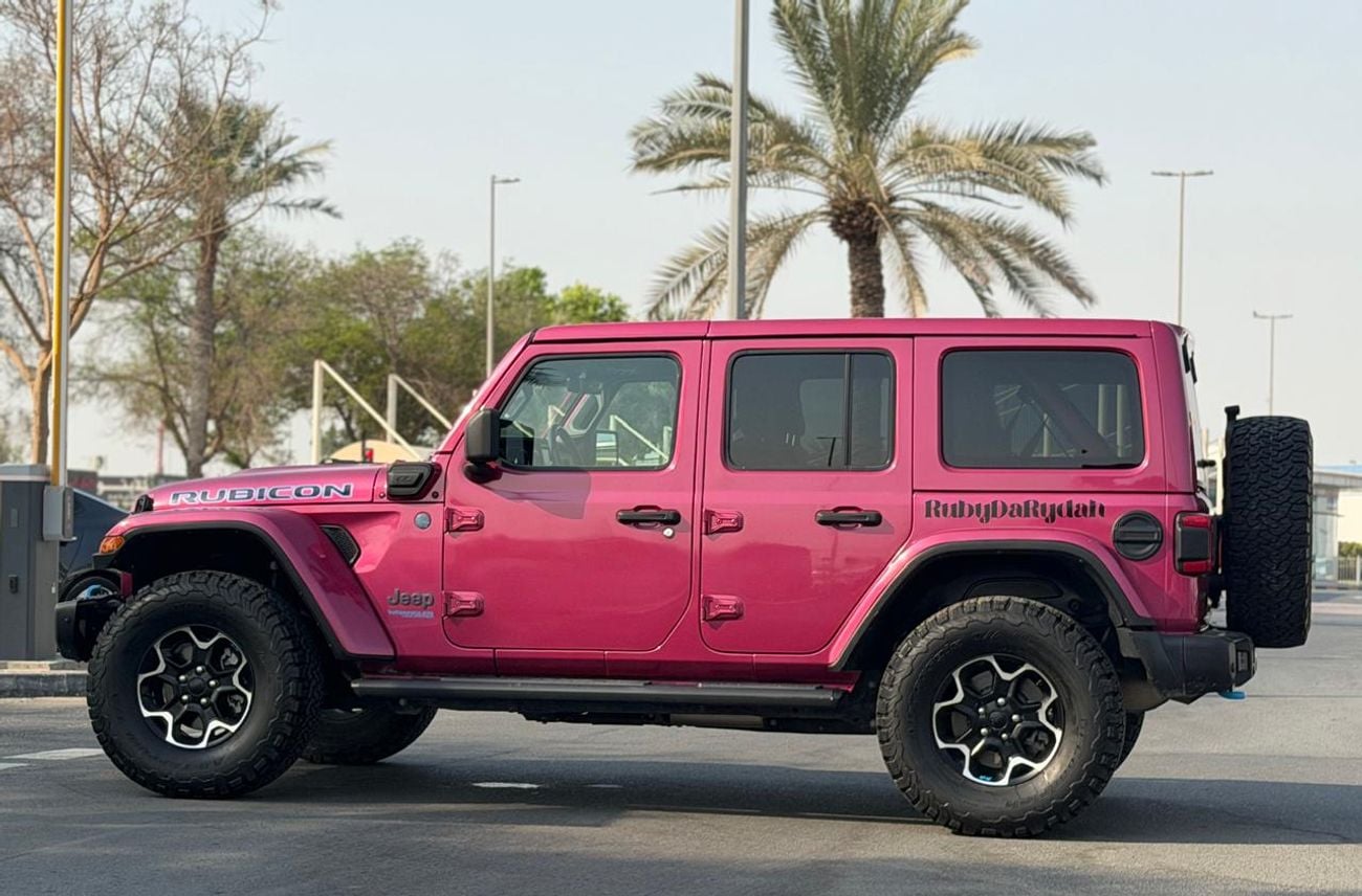 جيب رانجلر RUBICON جيب رانجلر روبيكون 4XE 2021 هايبرد كاملة المواصفات بحالة ممتازة وعداد كيلومترات منخفض
