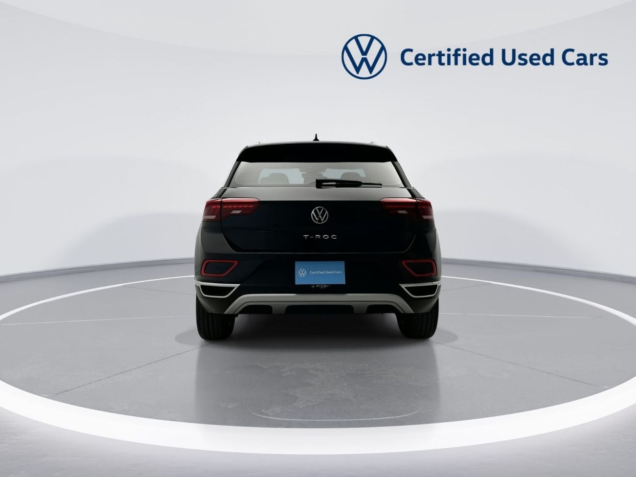 فولكس واجن T ROC ستايل طراز T-Roc سعة 1.4 لتر | مصابيح أمامية LED ونظام مساعد الركن الذكي | معتمد من فولكس فاجن