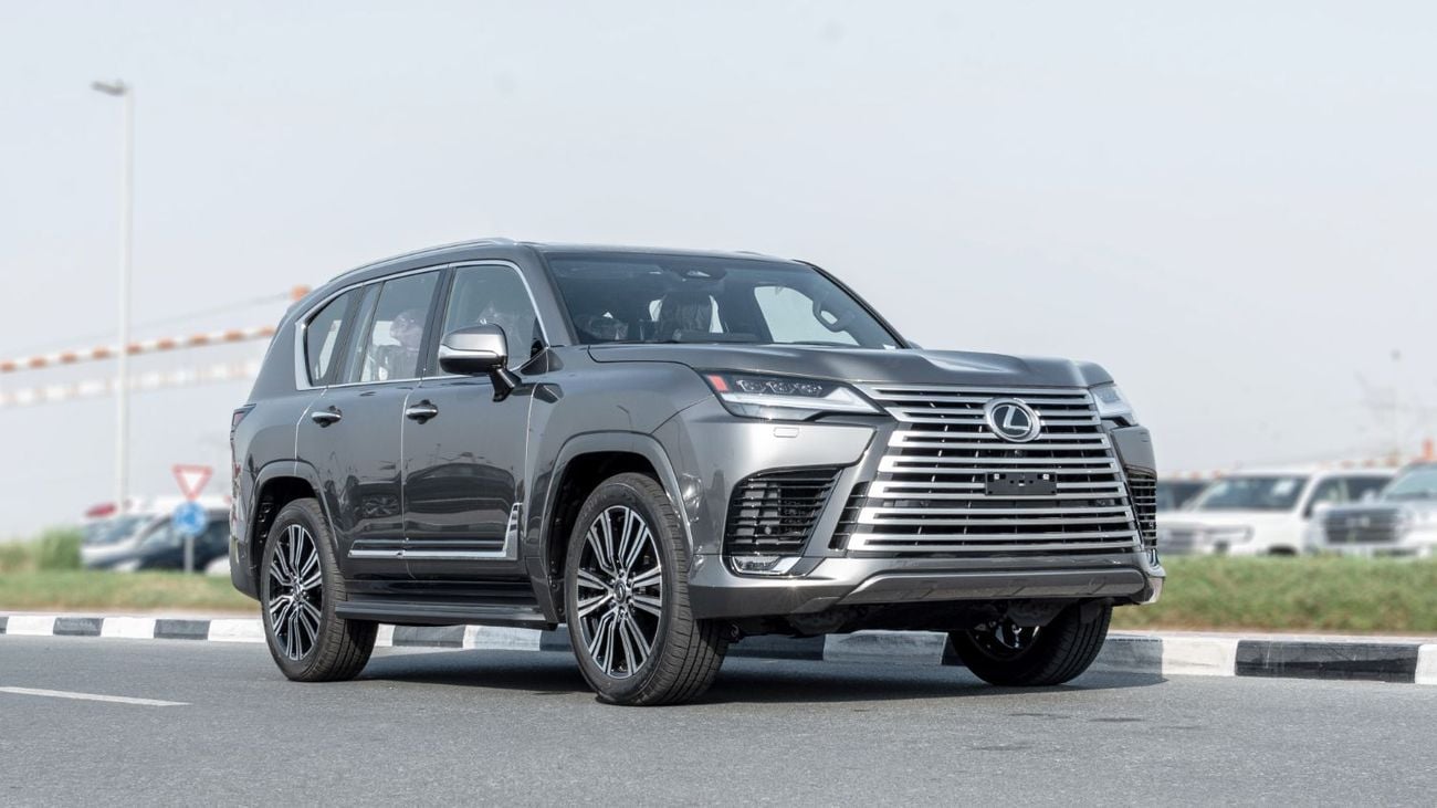 لكزس LX 700h SIGNATURE 2026 Lexus LX700h Signature 3.5L AT Hybrid With Auto park (Gray-Beige)