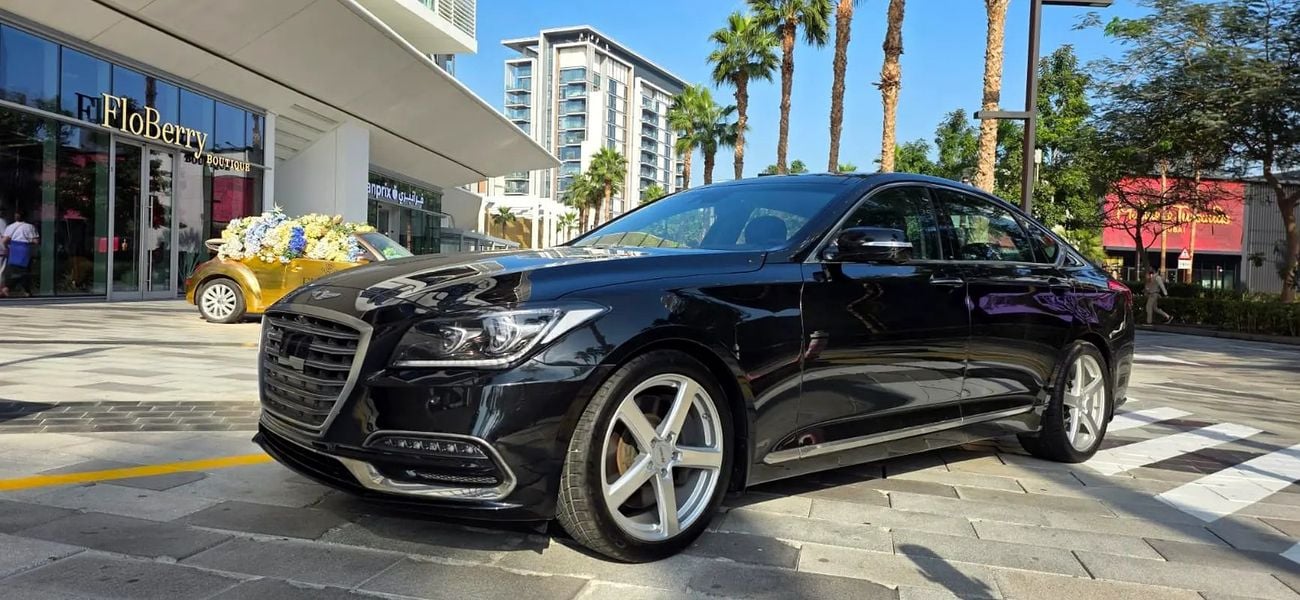 جينيسس G80 رويال 5.0L-V8-Excellent Condition-Bank Finance Available