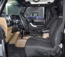 Jeep Wrangler SAHARA EXCELLENT DEAL for our Jeep Wrangler Sahara ( 2015 Model ) in Black Color GCC Specs