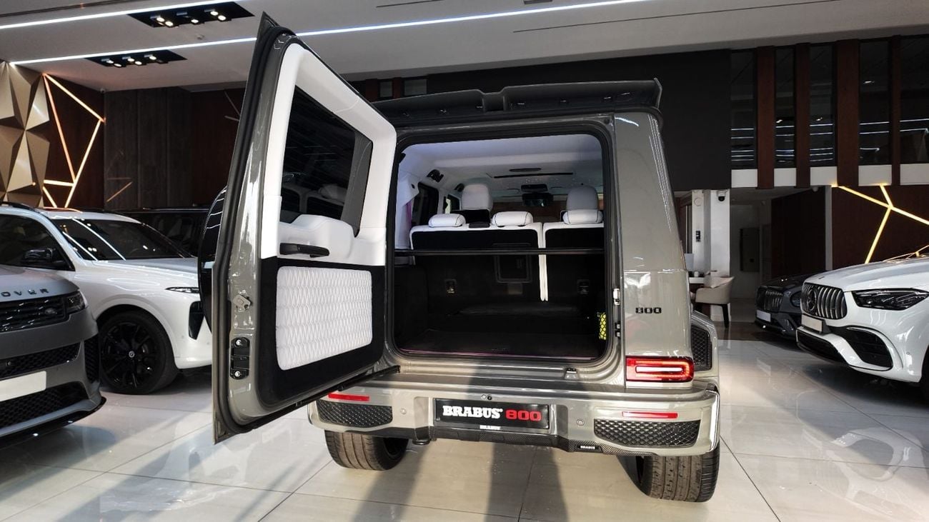 BRABUS 800 - Mercedes-AMG G 63 2025 Mercedes-AMG G 63 | 4.0L Twin-Turbo V8 | 800 HP | BRABUS Middle East Warranty