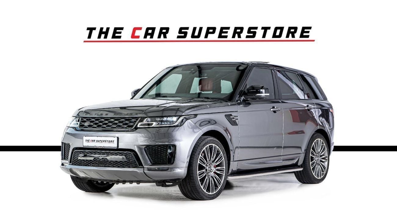 Land Rover Range Rover Sport AUTOBIOGRAPHY DYNAMIC GCC-22 Inch Rims-Black Contracting Roof-Red Interior