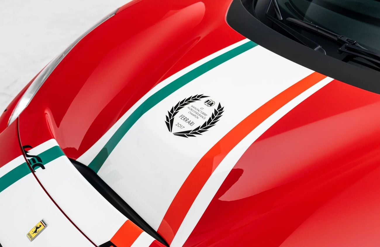 Ferrari 488 Pista High Spec 3.9L V8 Twin-Turbocharged Engine