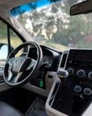 Toyota Hiace GLX 2021Model 2.8 Diesel engine Colour White Transmission Automatic Interior.Begie leather seats 9+seate