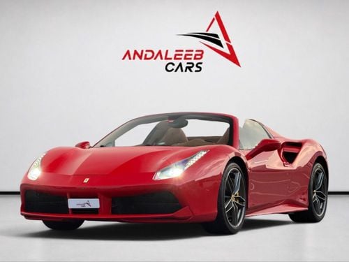 Ferrari 488 Spider Spider FERRARI 488 SPIDER | 670 HP V8 | FULL AL TAYER SERVICE HISTORY | 2017 GCC