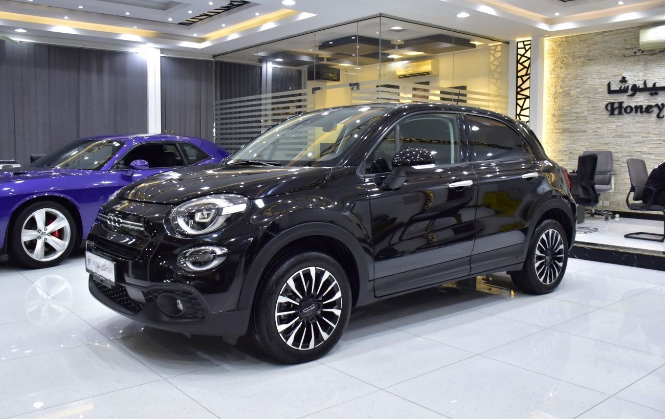 فيات 500X . EXCELLENT DEAL for our Fiat 500x ( 2023 Model ) in Black Color GCC Specs