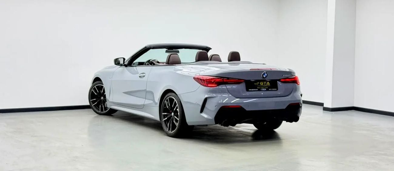 BMW 440i M440i xDrive Convertible, Warranty + Service Pack, Full Service History, GCC