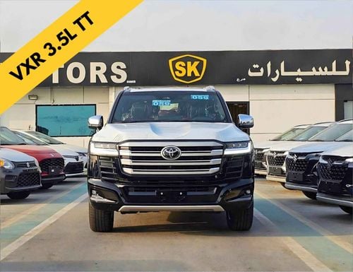 تويوتا لاند كروزر VXR تويوتا لاندكروزر هايبرد VXR توين توربو || رادار | بنزين أوتوماتيكي 3.5 لتر V6 دفع رباعي (رمز المنتج: