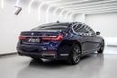 BMW 730Li 730Li 2.0L | GCC Specifications | WARRANTY | FULL OPTION | EXCELLENT CONDITION