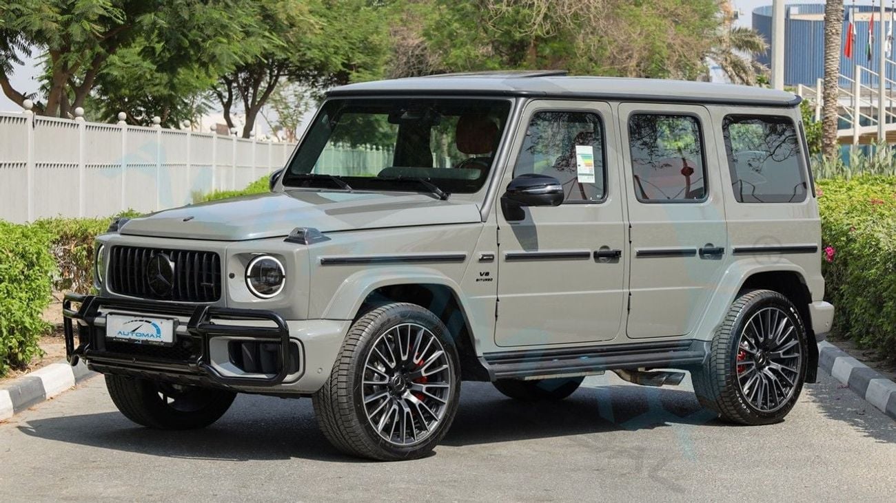Mercedes Benz G63 AMG STANDARD 2027 V8 4.0L Biturbo EQ Boost AMG GCC 0Km With 2 Years Unlimited Mileage Warranty