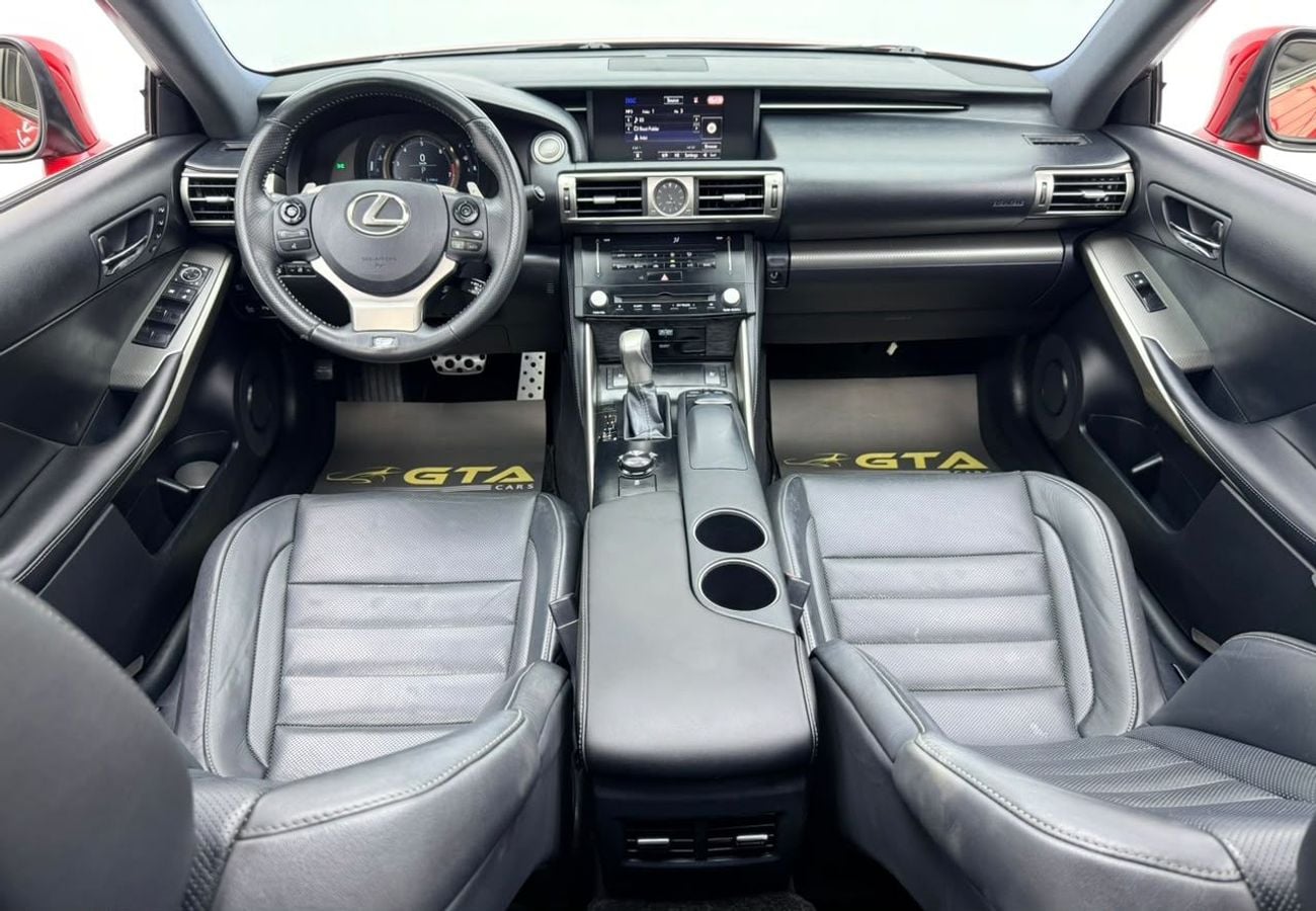 Lexus IS350 F SPORT PLATINUM 2014 Lexus IS-350 F Sport, Service History, Fully Loaded, Excellent Condition, GCC