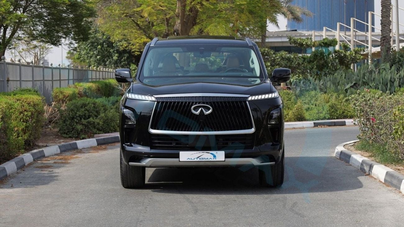 Infiniti QX80 SENSORY BENCH CHAIRS (For Export , НА ЭКСПОРТ) 2026 3.5TT V6 GCC Без пробега