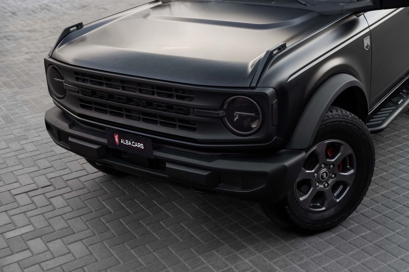 Ford Bronco Big bend Bronco | Black Wrapped | 2025 | 3,525 P.M | 0% Downpayment | Warranty & Service