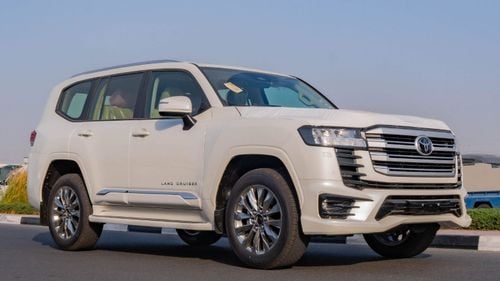تويوتا لاند كروزر GXR 2026 Toyota Land Cruiser 300 GXR 3.5L AT Petrol (White)
