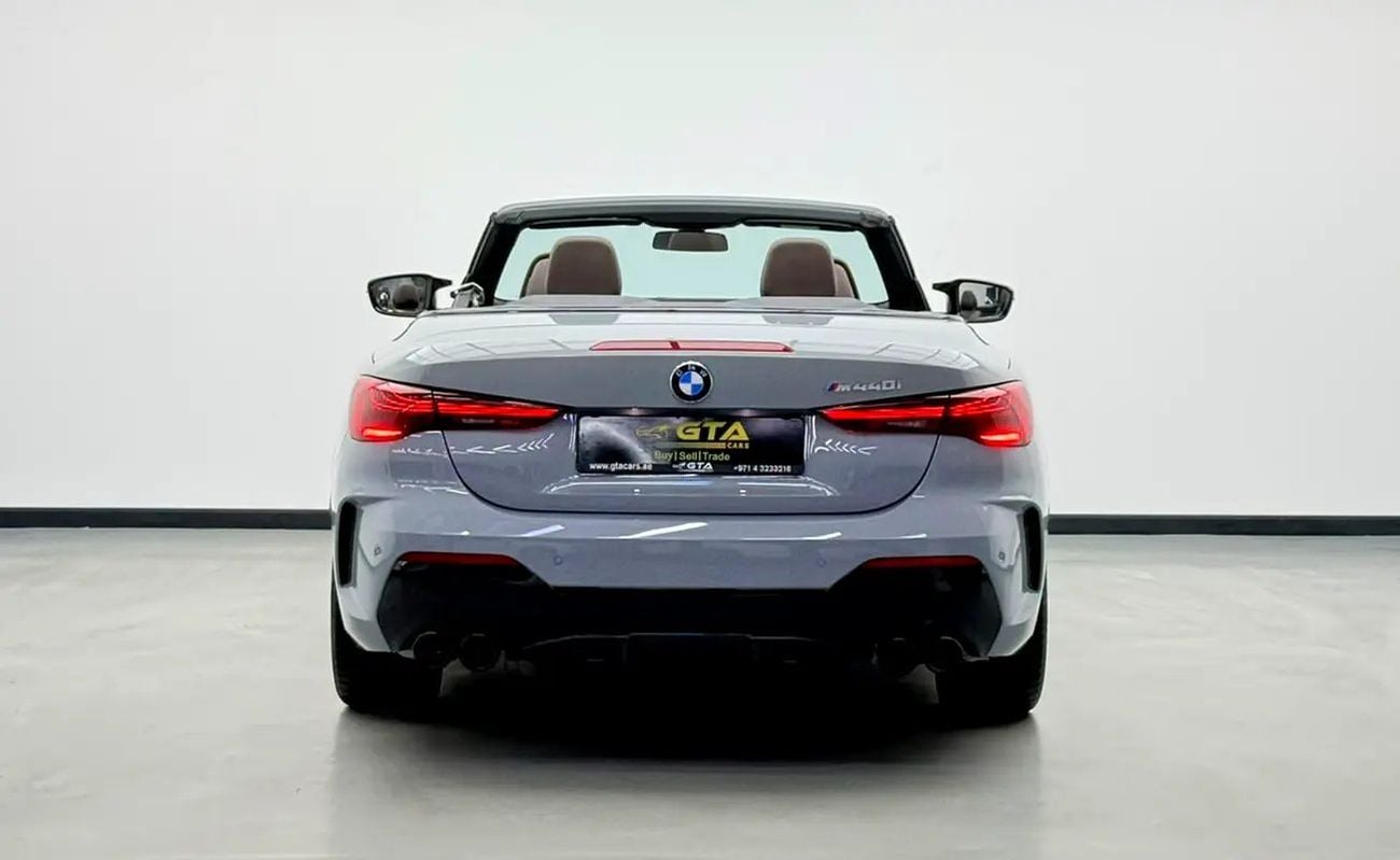 BMW 440i M440i xDrive Convertible, Warranty + Service Pack, Full Service History, GCC