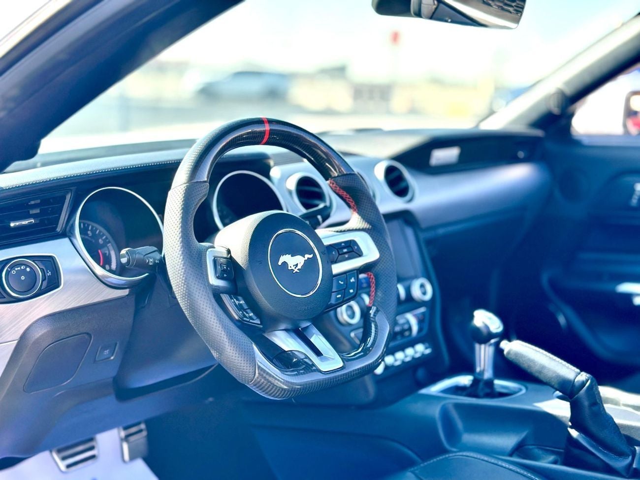 Ford Mustang ECOBOOST CONVERTIBLE Convertible | Monthly 1300/- | 0% DP | Fog Lights | Blindspot | # 05660