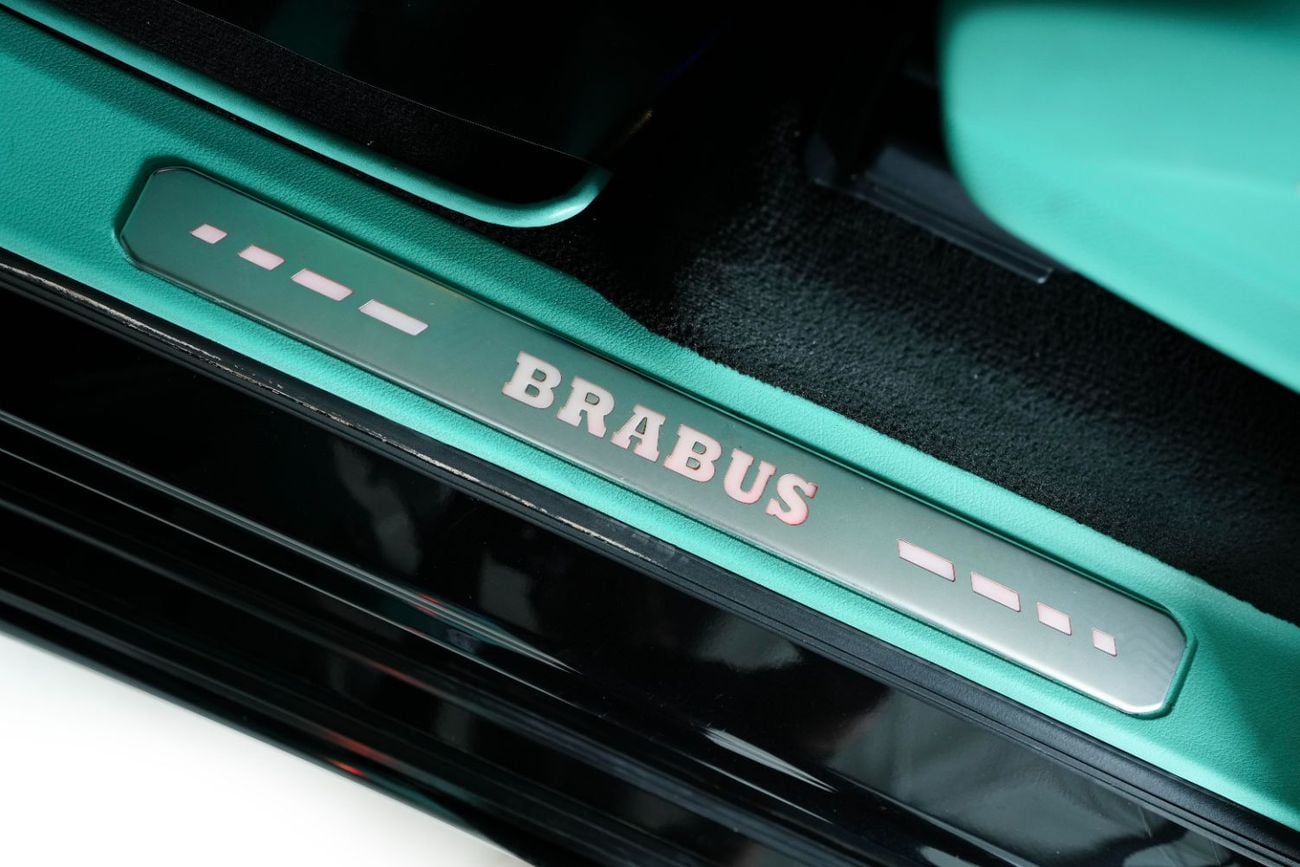مرسيدس بنز G 63 AMG GCC-Brabus 900 Rocket Kit Masterpiece -Interior Tiffany Blue-Carbon Fiber Kit