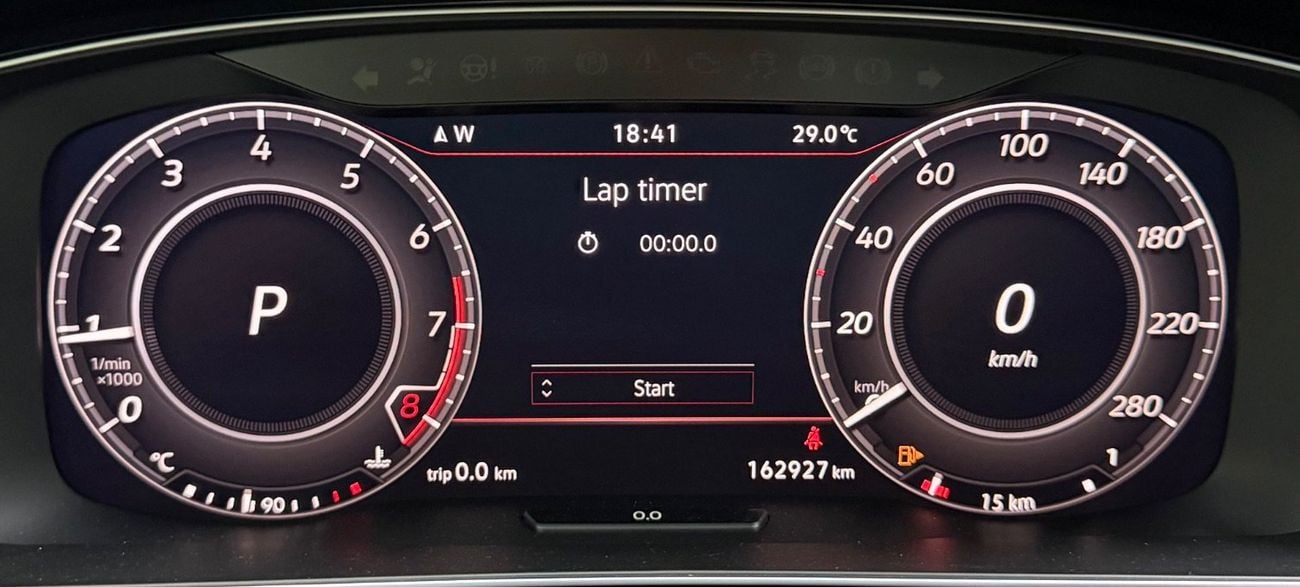 Volkswagen Golf GTI GCC .. FSH .. Top Range .. Full Options .. Perfect Condition