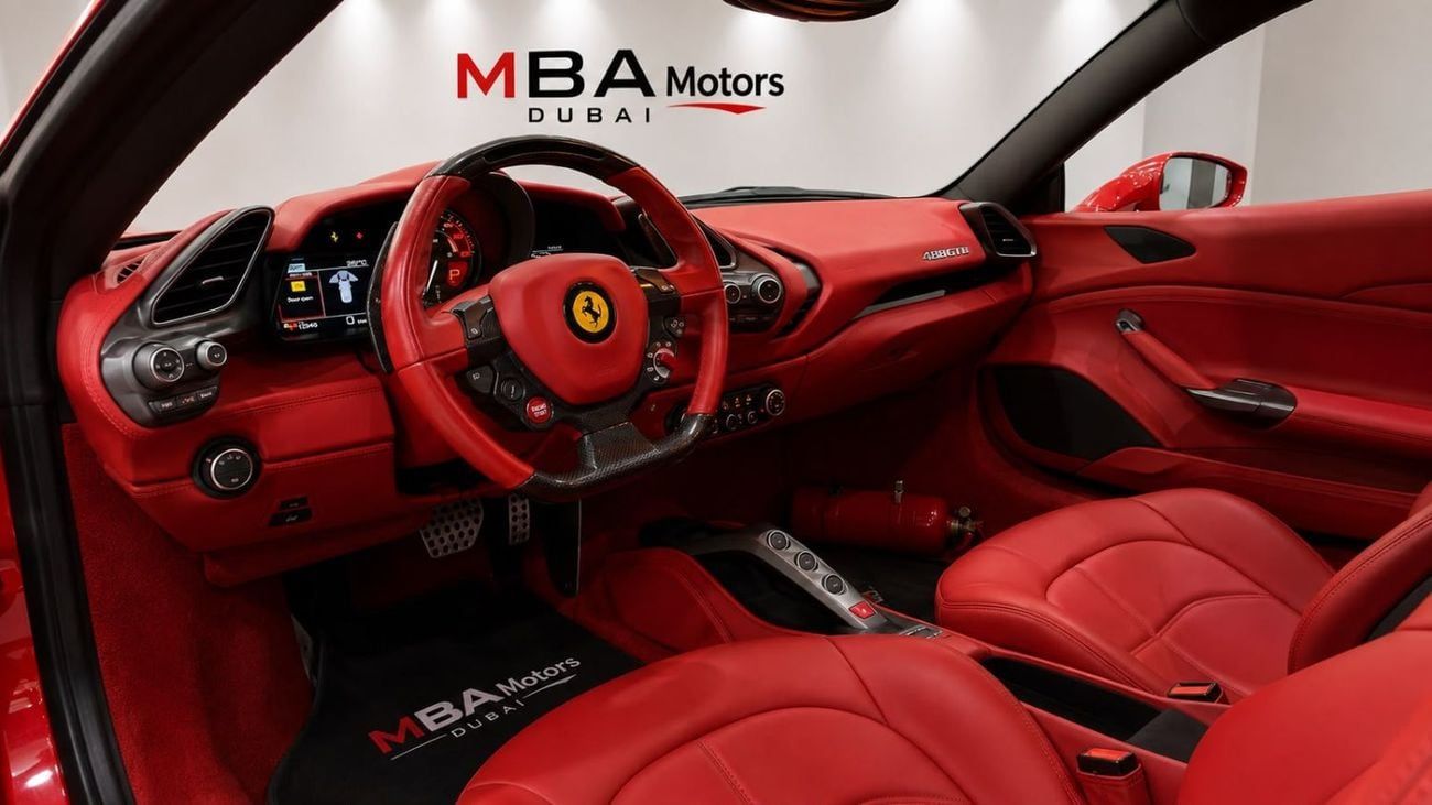 فيراري 488 GTB HIGH SPEC GCC 488GTB