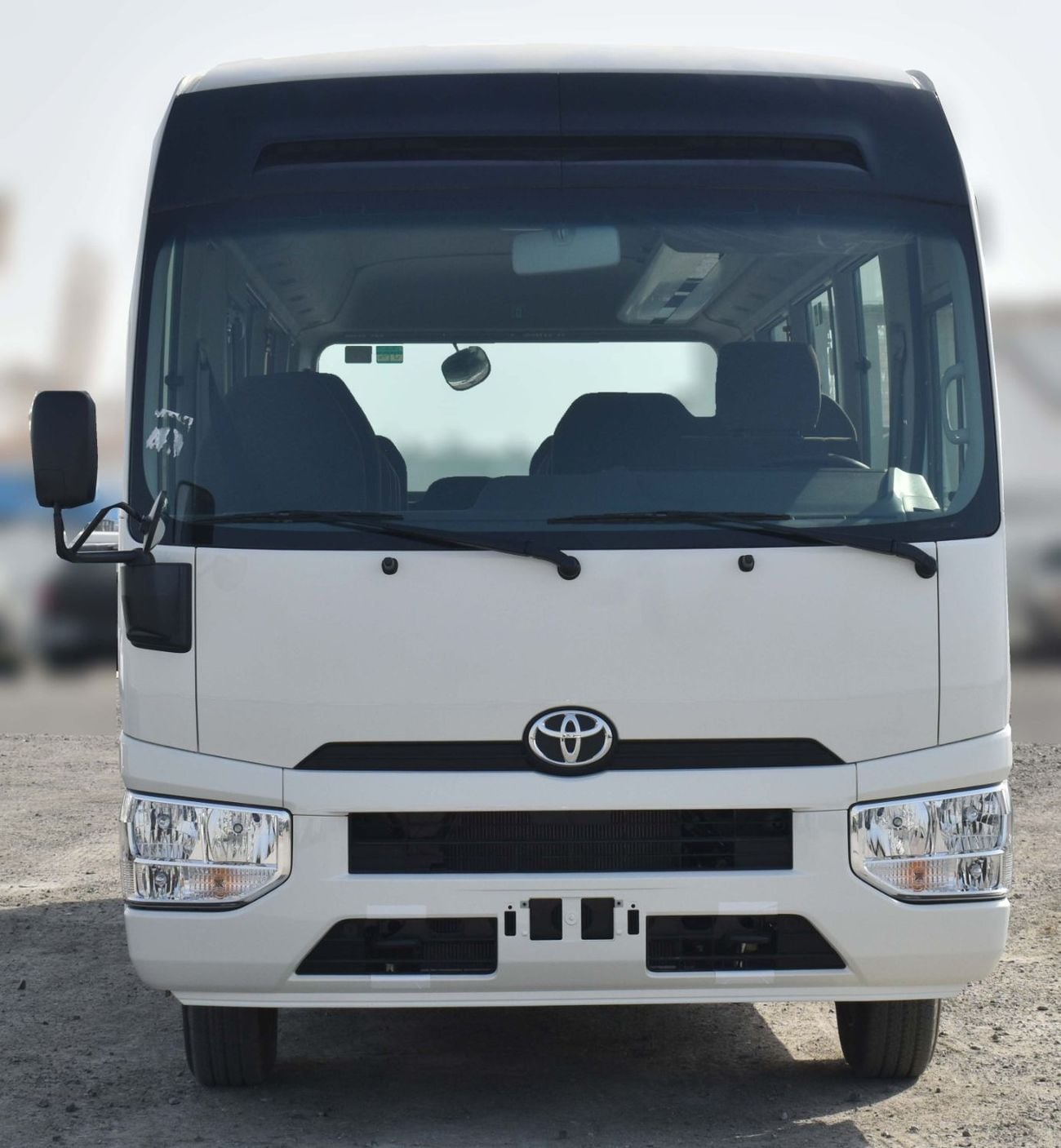 Toyota Coaster 2.7L Petrol M/T 2026 Model (With Baggage Rack and Curtain Rail)