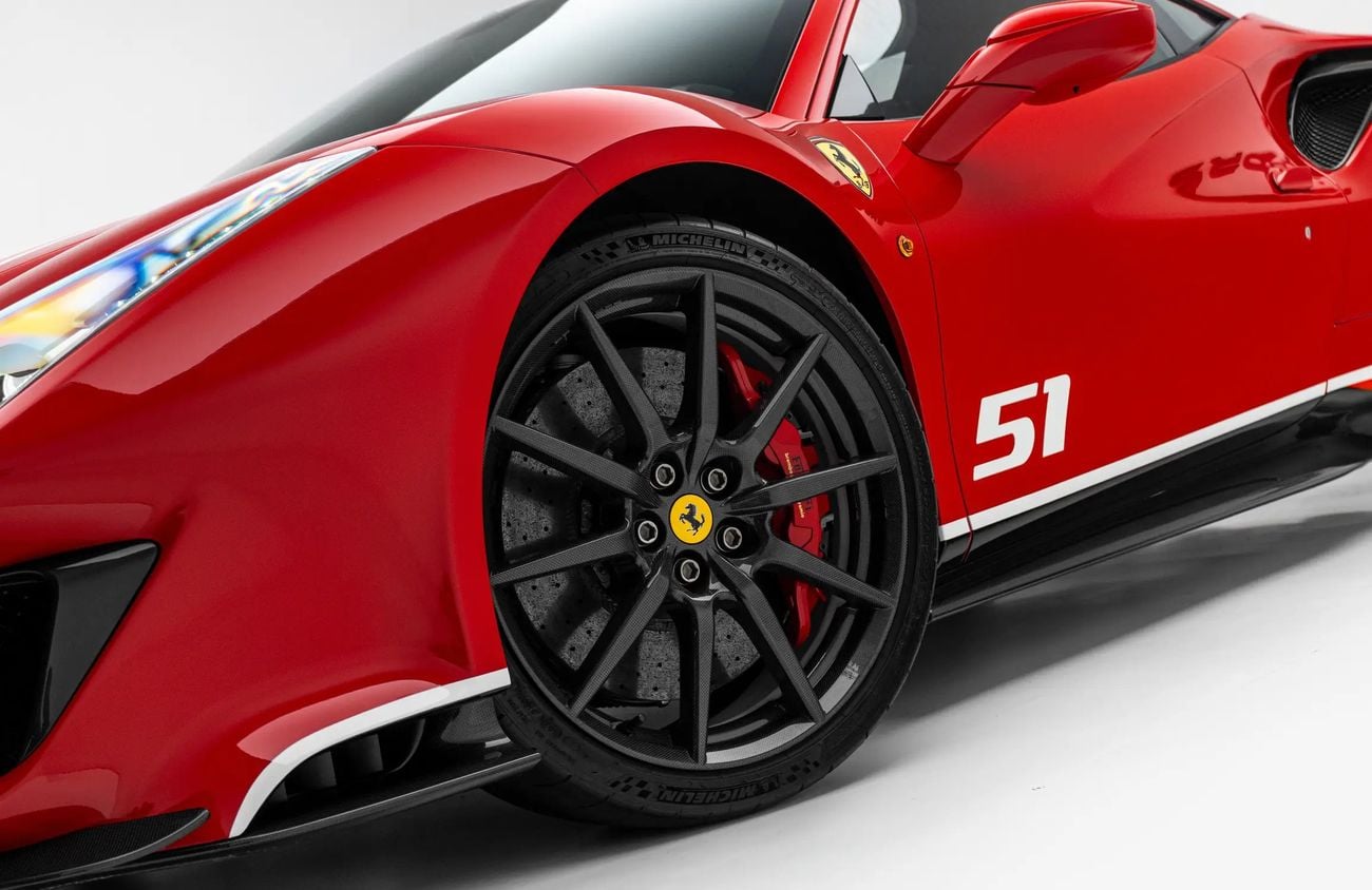 Ferrari 488 Pista High Spec 3.9L V8 Twin-Turbocharged Engine