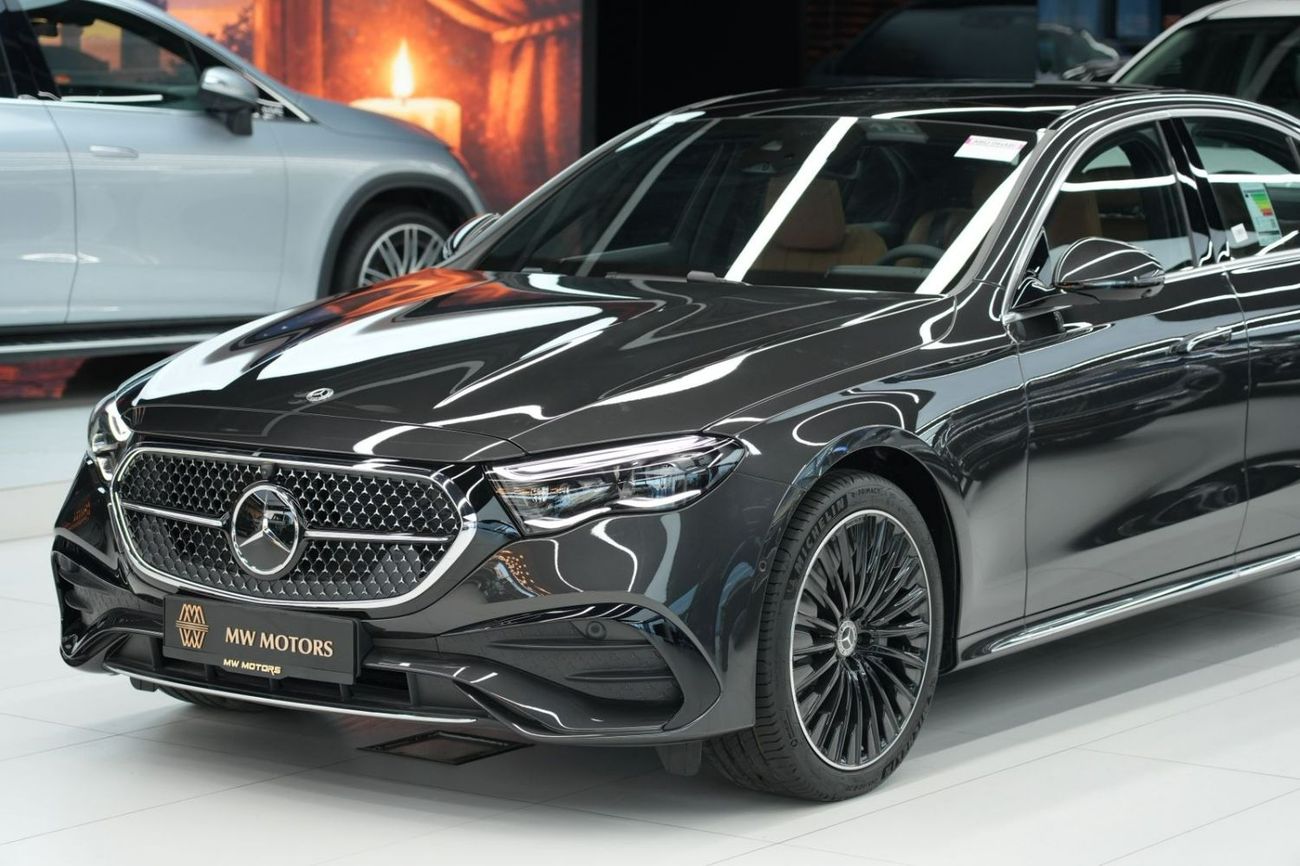 مرسيدس بنز E200 Summer Offer | E 200 | GCC 0km | Agency Warranty | AMG Sports Package