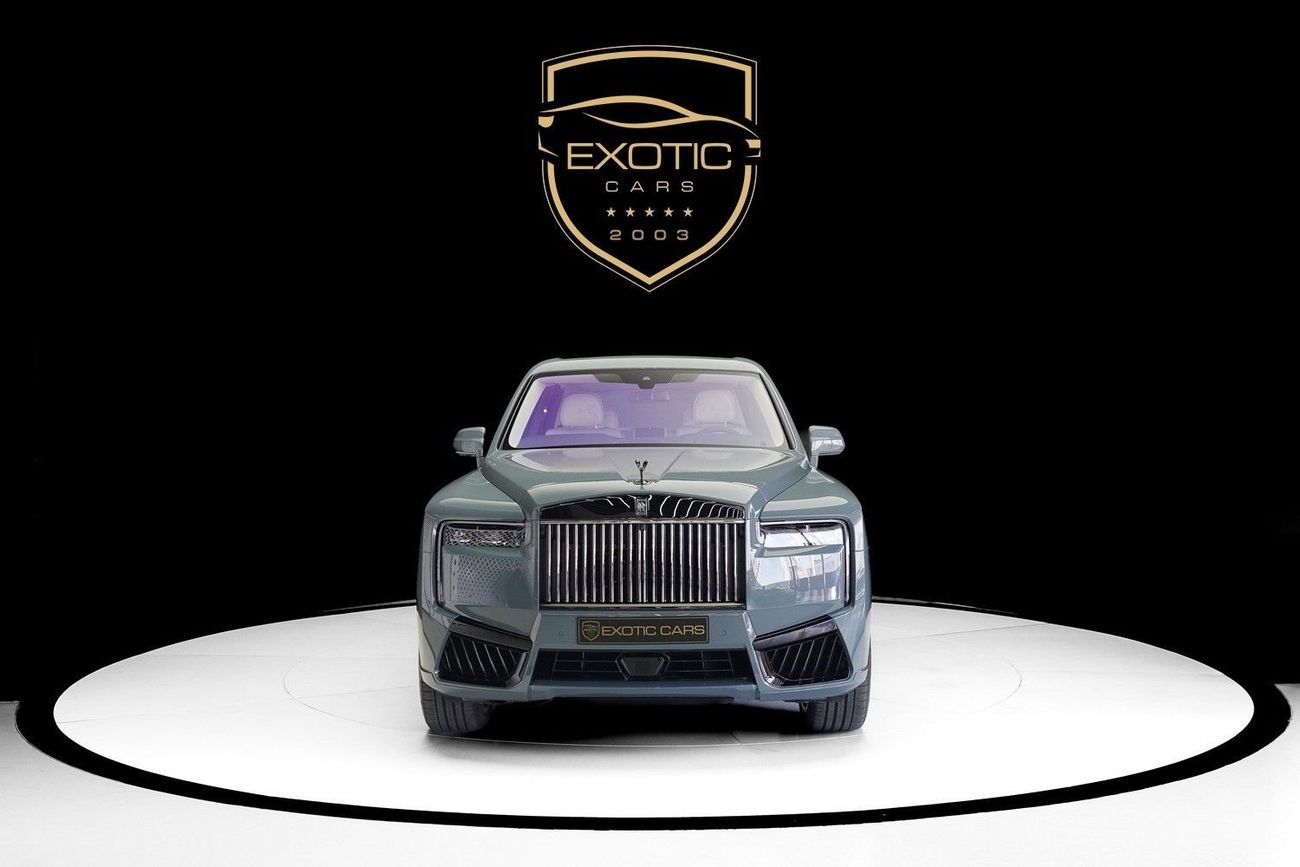 Rolls Royce Cullinan BLACK BADGE CULLINAN DUALITY SEATS